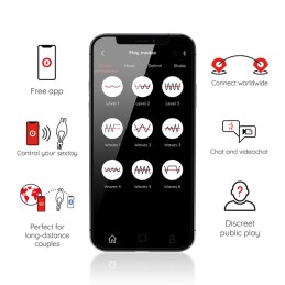 ONINDER - ANNEAU VIBRATEUR RÉGLABLE RECHARGEABLE PAMPA AVEC STIMULATEUR DE CLITORIS 10 VITESSES - APPLICATION GRATUITE ONINDER - ANNEAU VIBRATEUR RÉGLABLE RECHARGEABLE PAMPA AVEC STIMULATEUR DE CLITORIS 10 VITESSES - APPLICATION GRATUITE