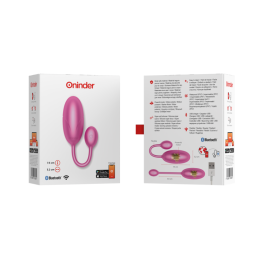 ONINDER - OEUF VIBRANT TOKYO ROSE 7,5 X 3,2 CM APPLICATION GRATUITE ONINDER - OEUF VIBRANT TOKYO ROSE 7,5 X 3,2 CM APPLICATION GRATUITE