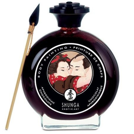SHUNGA - PEINTURE CORPORELLE AU CHOCOLAT SHUNGA - PEINTURE CORPORELLE AU CHOCOLAT