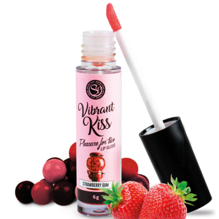 SECRETPLAY - LIP GLOSS VIBRANT KISS FRAISE GOMME SECRETPLAY - LIP GLOSS VIBRANT KISS FRAISE GOMME