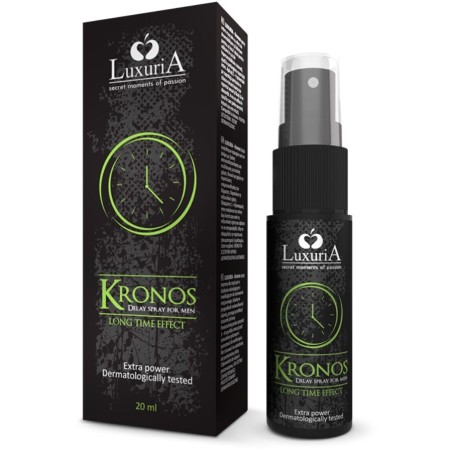 INTIMATELINE LUXURIA - KRONOS SPRAY RETARDANT EFFET DÉSENSIBILISANT 20 ML INTIMATELINE LUXURIA - KRONOS SPRAY RETARDANT EFFET DÉSENSIBILISANT 20 ML