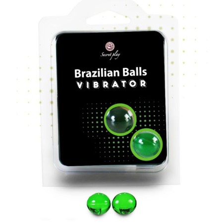 SECRETPLAY - SET DE 2 BALLES BRÉSILIENNES SHOCK SECRETPLAY - SET DE 2 BALLES BRÉSILIENNES SHOCK