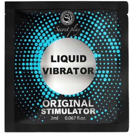 SECRETPLAY - VIBRATEUR LIQUIDE STIMULATEUR UNISEXE 2 ML SECRETPLAY - VIBRATEUR LIQUIDE STIMULATEUR UNISEXE 2 ML