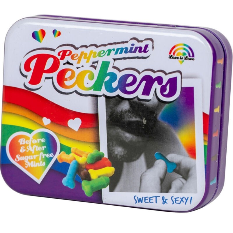 SPENCER & FLEETWOOD - BONBON ARC-EN-CIEL À LA MENTHE PECKERS SPENCER & FLEETWOOD - BONBON ARC-EN-CIEL À LA MENTHE PECKERS