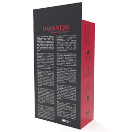 DARKNESS - MENOTTES DE CHEVILLE AJUSTABLES CUIR NOIR DARKNESS - MENOTTES DE CHEVILLE AJUSTABLES CUIR NOIR