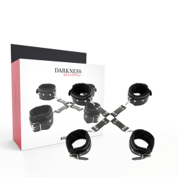 DARKNESS - MENOTTES EN CUIR...