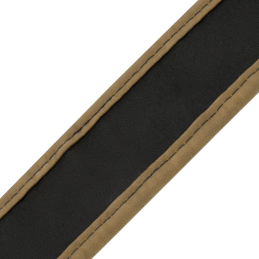 FETISH SUBMISSIVE ORIGIN - COLLIER CHAÎNE DOUBLÉE DE NÉOPRÈNE
