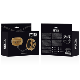 FETISH SUBMISSIVE ORIGEN - MENOTTES DE CHEVILLE EN CUIR VÉGÉTALIEN AVEC DOUBLURE EN NÉOPRÈNE FETISH SUBMISSIVE ORIGEN - MENOTTES DE CHEVILLE EN CUIR VÉGÉTALIEN AVEC DOUBLURE EN NÉOPRÈNE
