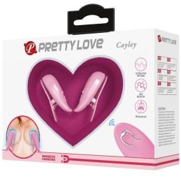 PRETTY LOVE - PINCES À TÉTONS CAILEY 10 VIBRATIONS TÉLÉCOMMANDE ROSE PRETTY LOVE - PINCES À TÉTONS CAILEY 10 VIBRATIONS TÉLÉCOMMANDE ROSE