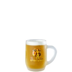 Verre à bière Barbar 25 cl authentique pour dégustation de bière belge