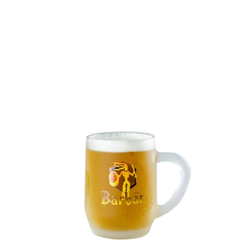 Verre à bière Barbar 25 cl authentique pour dégustation de bière belge Verre à bière Barbar 25 cl authentique pour dégustation de bière belge