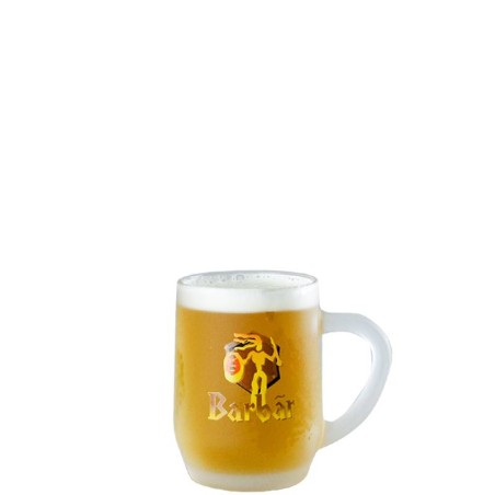 Verre à bière Barbar 25 cl authentique pour dégustation de bière belge