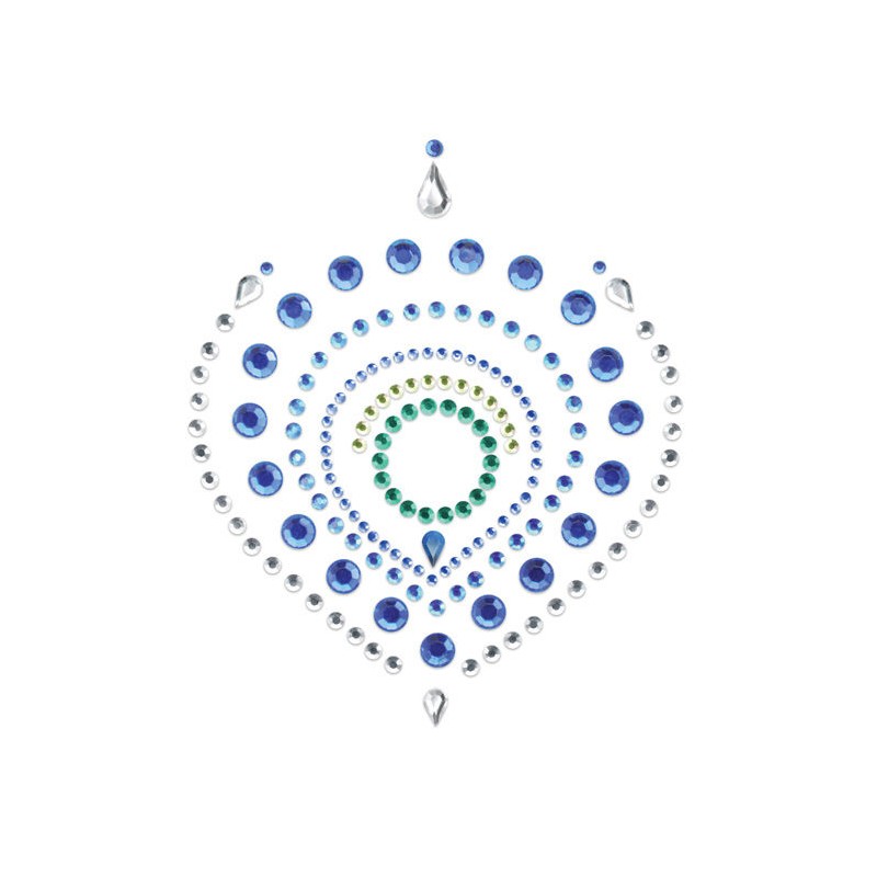 BIJOUX - INDISCRETS FLAMBOYANT BLEU&VERT